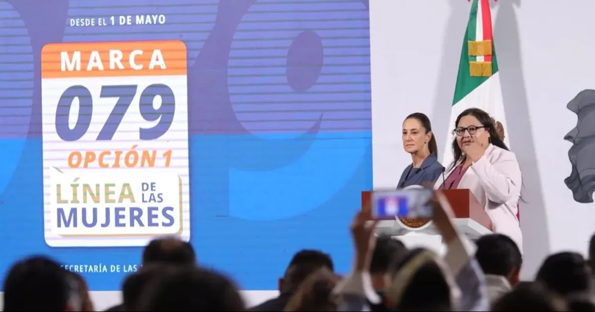 Arranca en mayo línea de emergencia para mujeres en todo México