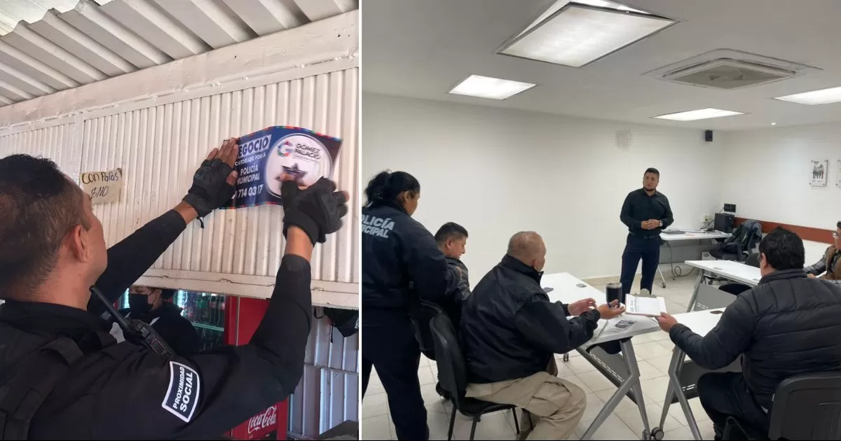 Ayuntamiento de Gómez Palacio extiende red de seguridad ciudadana.
