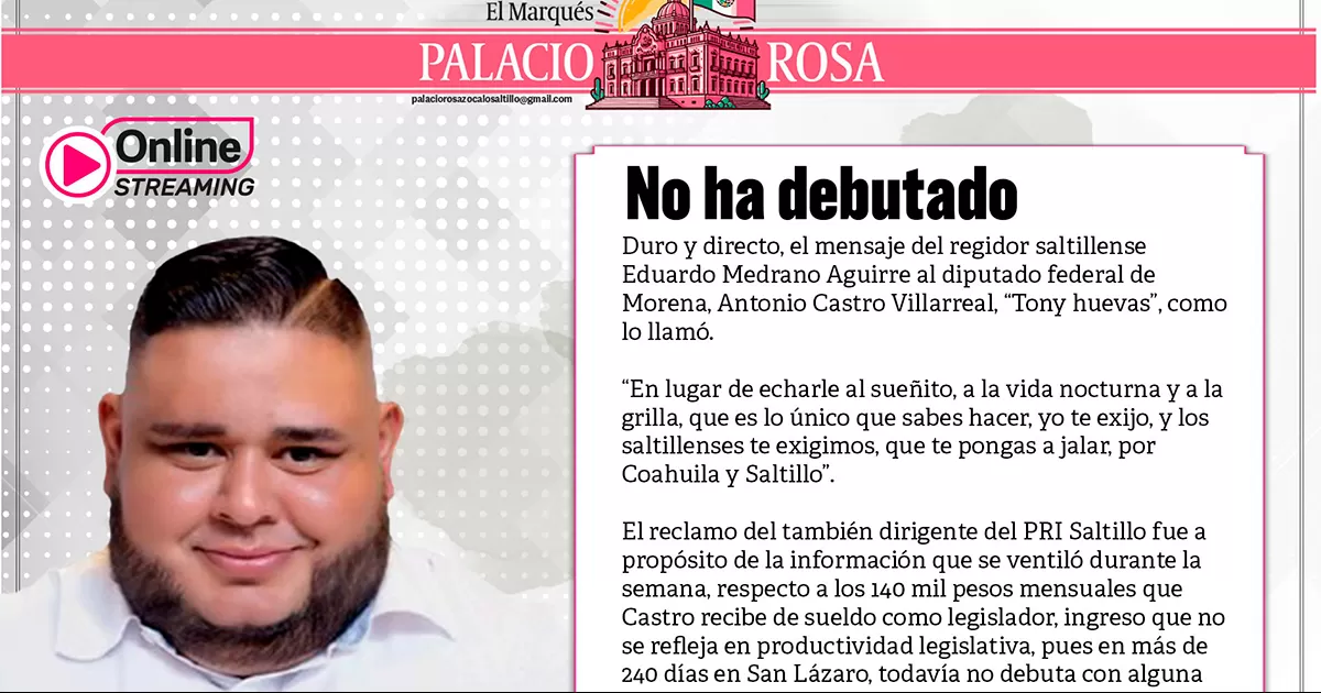 No ha debutado