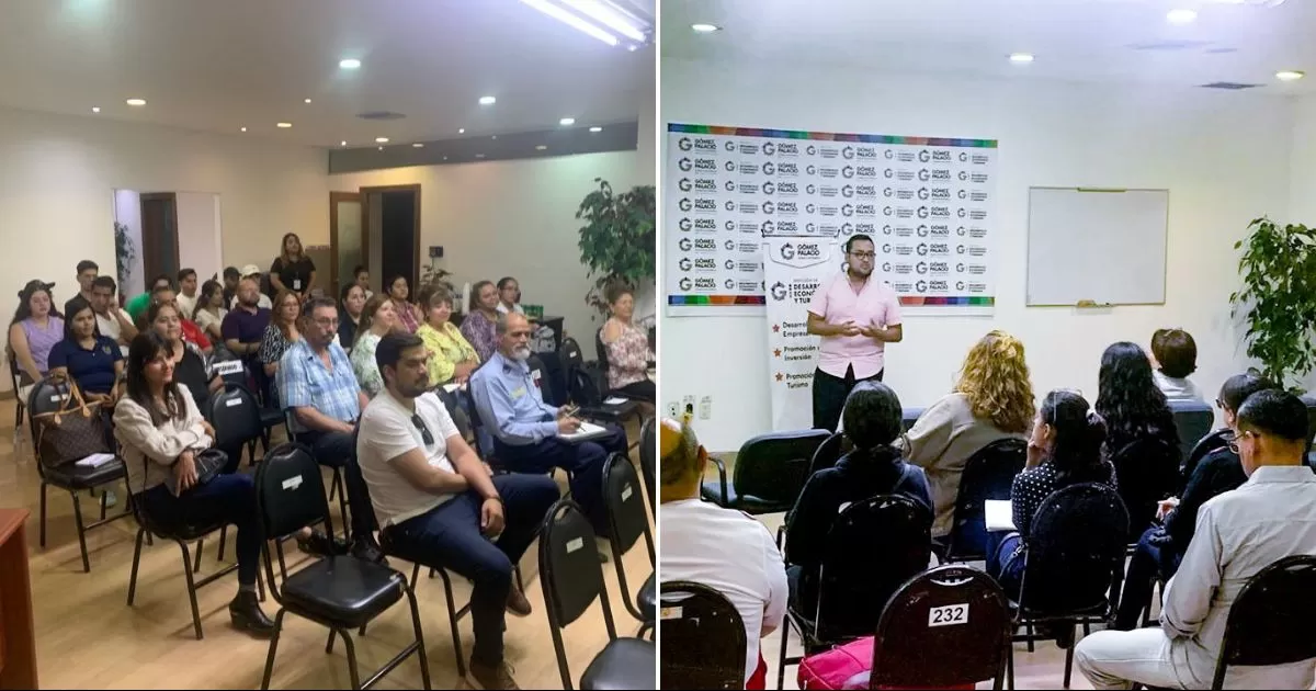 Invitan a emprendedores a curso de enlace con comercios de Gómez Palacio.