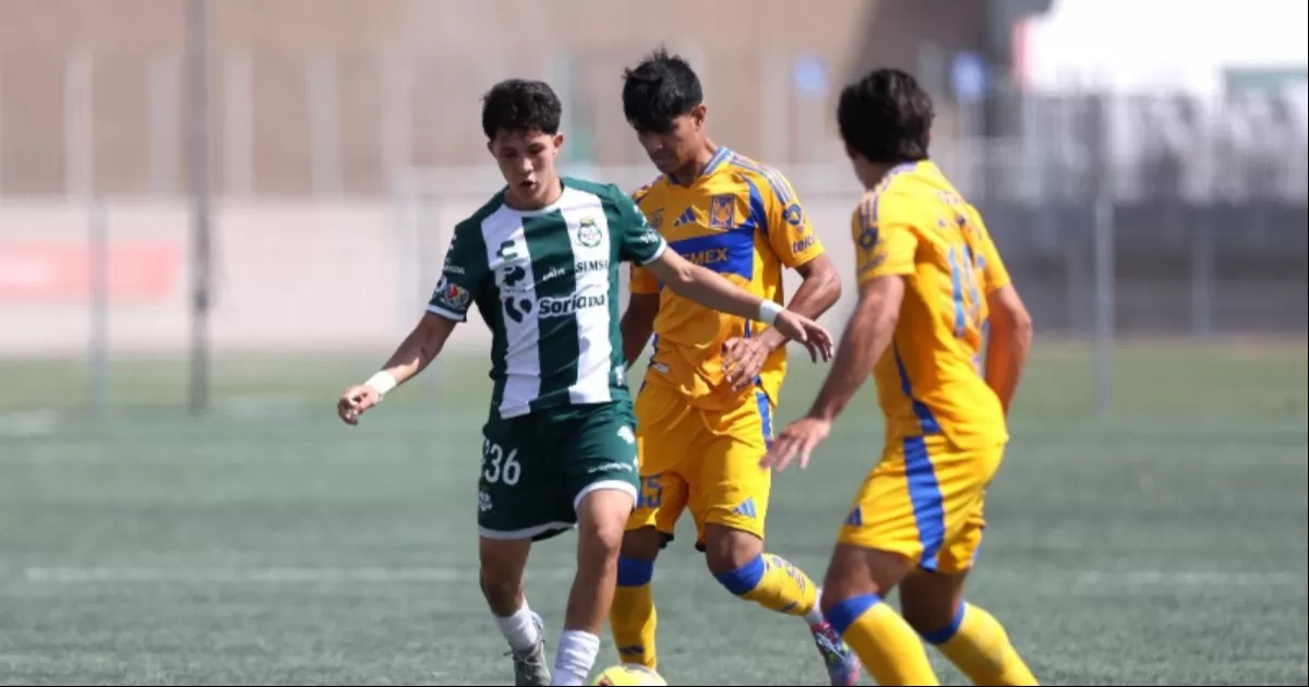 Santos y Tigres Sub19 dejan todo para la vuelta