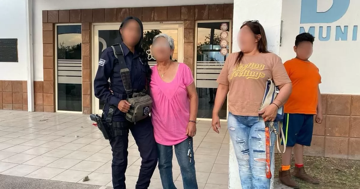 La atención inmediata y el seguimiento del Agrupamiento Violeta permitieron localizar a sus familiares y asegurar su retorno seguro al hogar.
