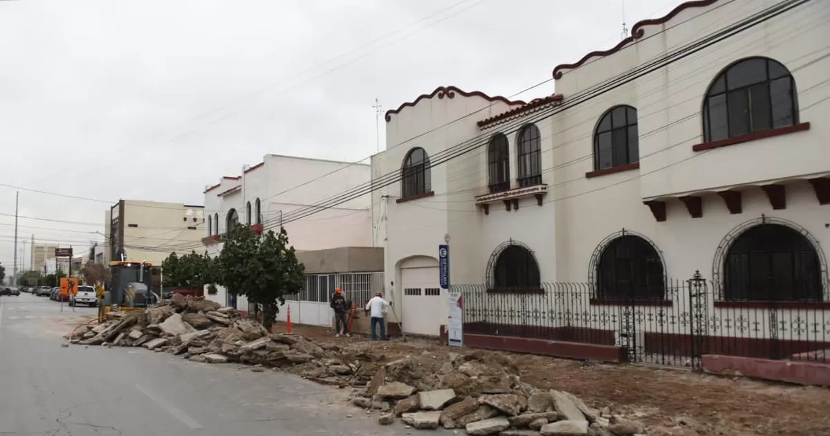 Obras del Paseo Matamoros permanecen en suspenso