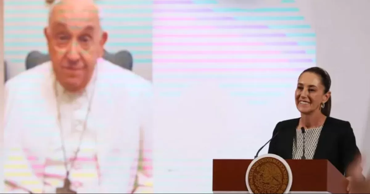 Durante La MaÃ±anera del Pueblo se proyectÃ³ un video para los mexicanos por el papa Francisco donde menciona su visita al paÃ­s