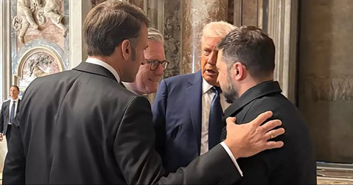 Tras su â€˜histÃ³ricoâ€™ encuentro con Zelenski en Roma, Trump criticÃ³ a su homÃ³logo ruso por los ataques a zonas civiles en Ucrania