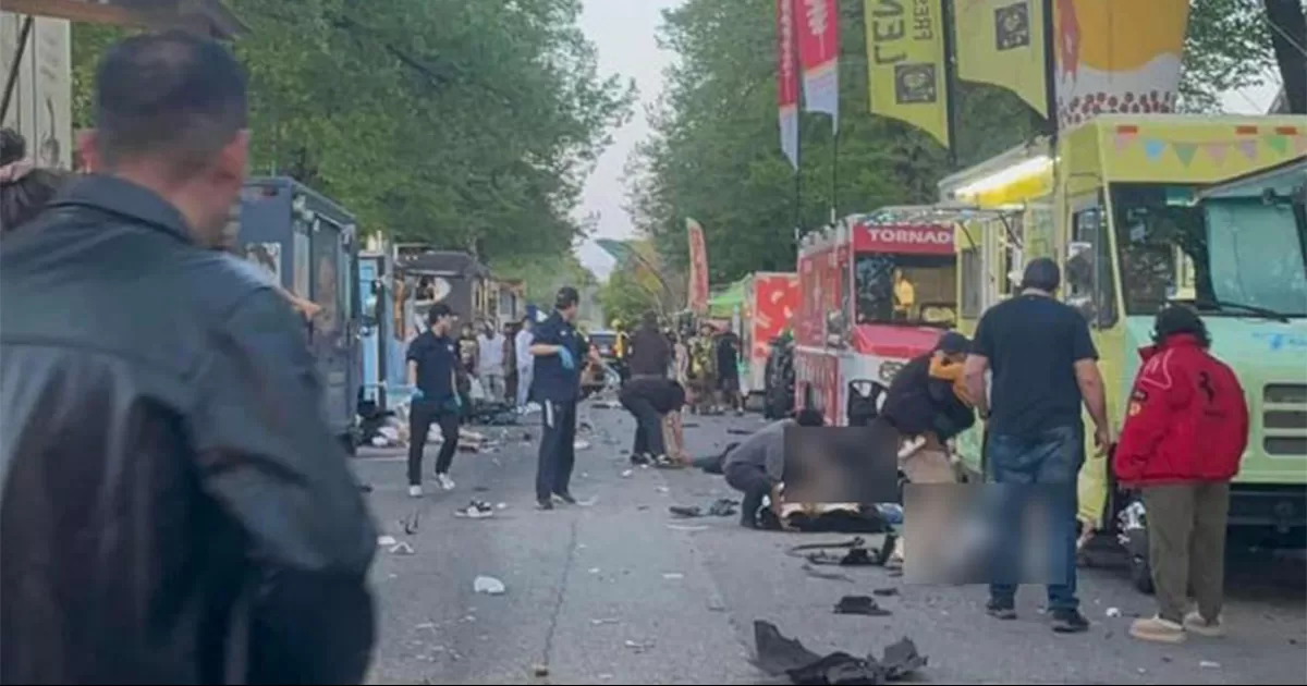 Conductor atropella a multitud y deja 9 muertos en festival filipino en Canadá; descartan terrorismo