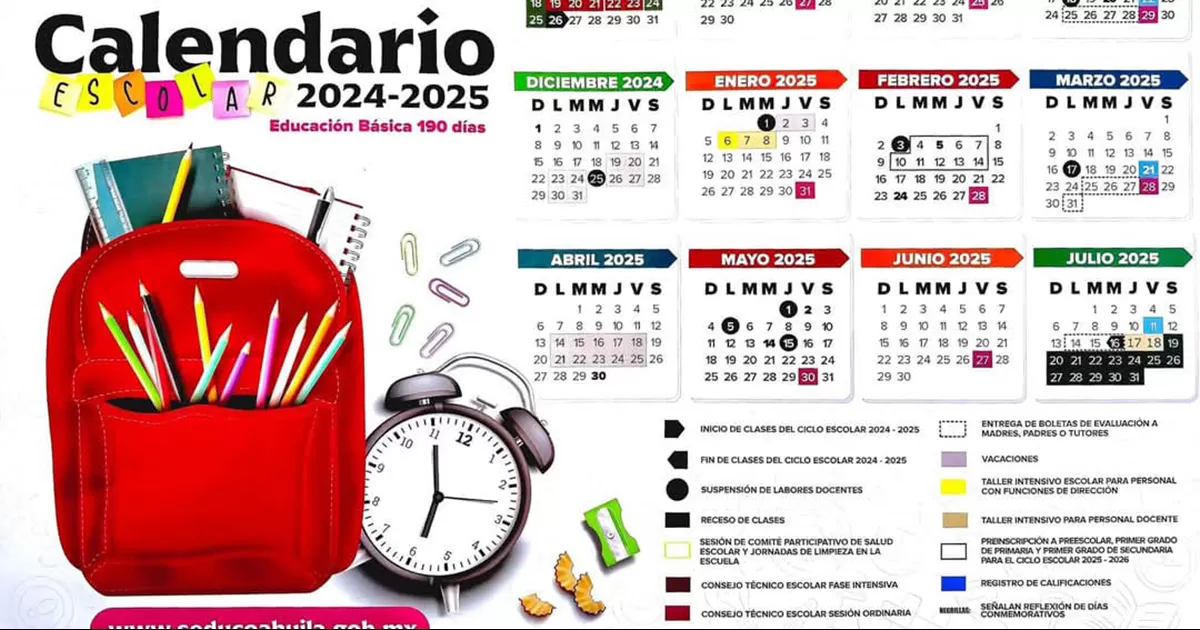 Este lunes 28 de abril regresan a las aulas mÃ¡s de 637 mil alumnos de educaciÃ³n bÃ¡sica en Coahuila, sin embargo, en mayo habrÃ¡ varios puentes y dÃ­as de asueto.