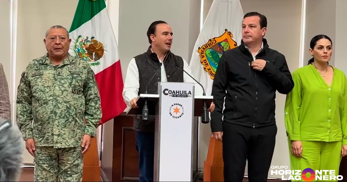 Subrayó el compromiso de mantener la seguridad en Torreón y la región de La Laguna, reforzando la protección del estado.