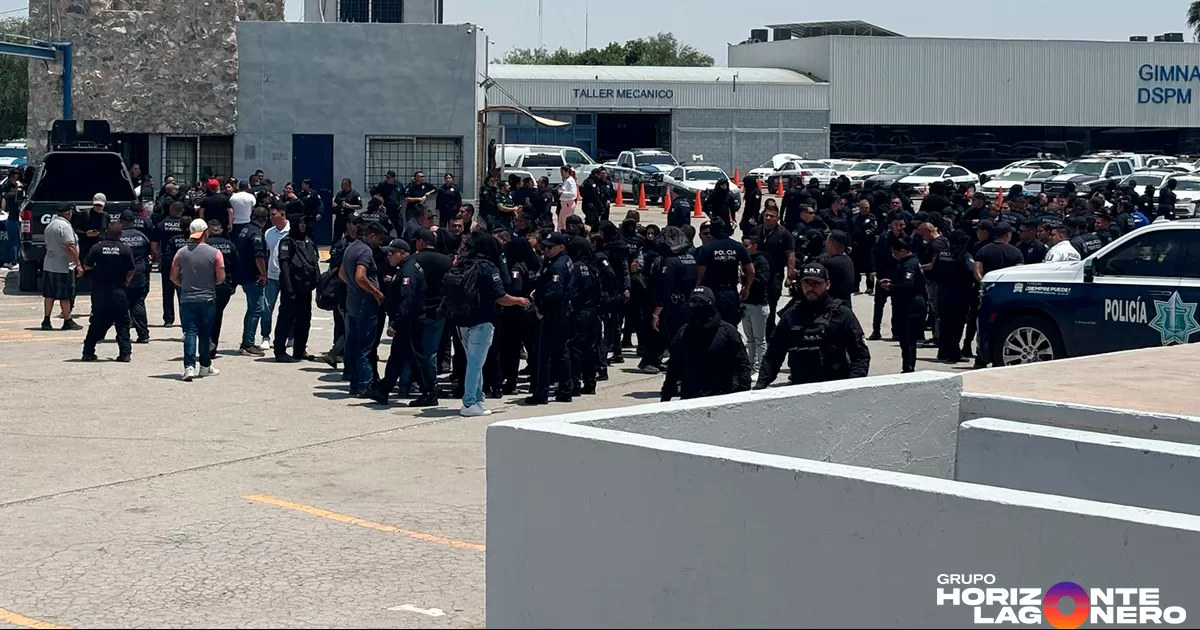 Estalla crisis en la Policía Municipal de Torreón