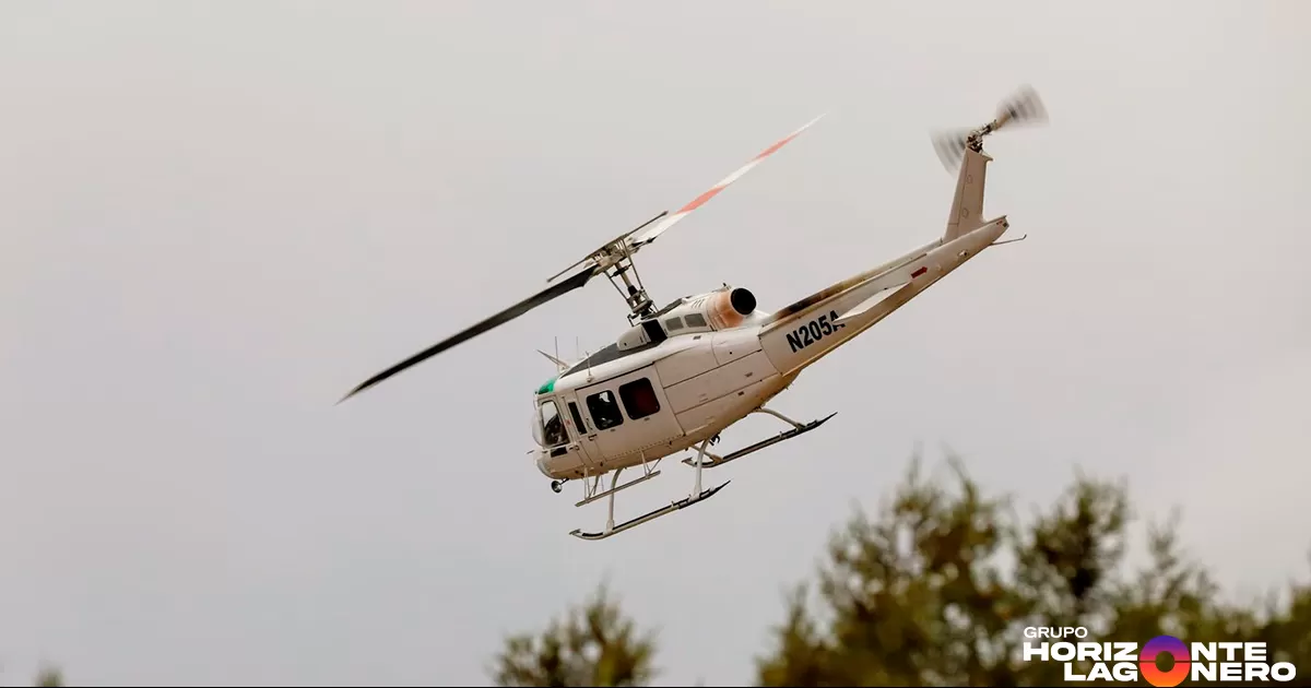 Se desploma helicóptero que combatía incendio entre Coahuila y Nuevo León