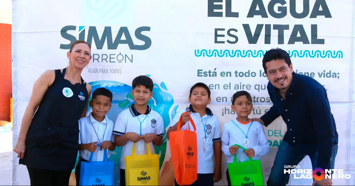SIMAS Torreón realiza Feria Escolar del Agua