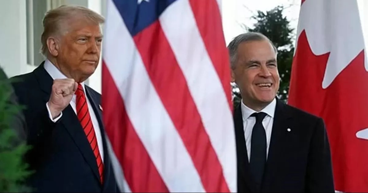 El mandatario estadunidense dijo que estÃ¡ deseando reunirse con el primer ministro canadiense, Mark Carney, cuyo encuentro serÃ¡ este martes