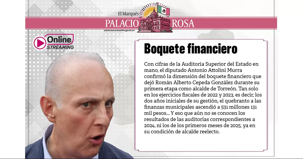 Boquete financiero