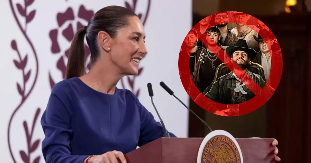 Sheinbaum sugiere promover otra música ante los narcocorridos: "Mi posición es que no debe prohibirse"