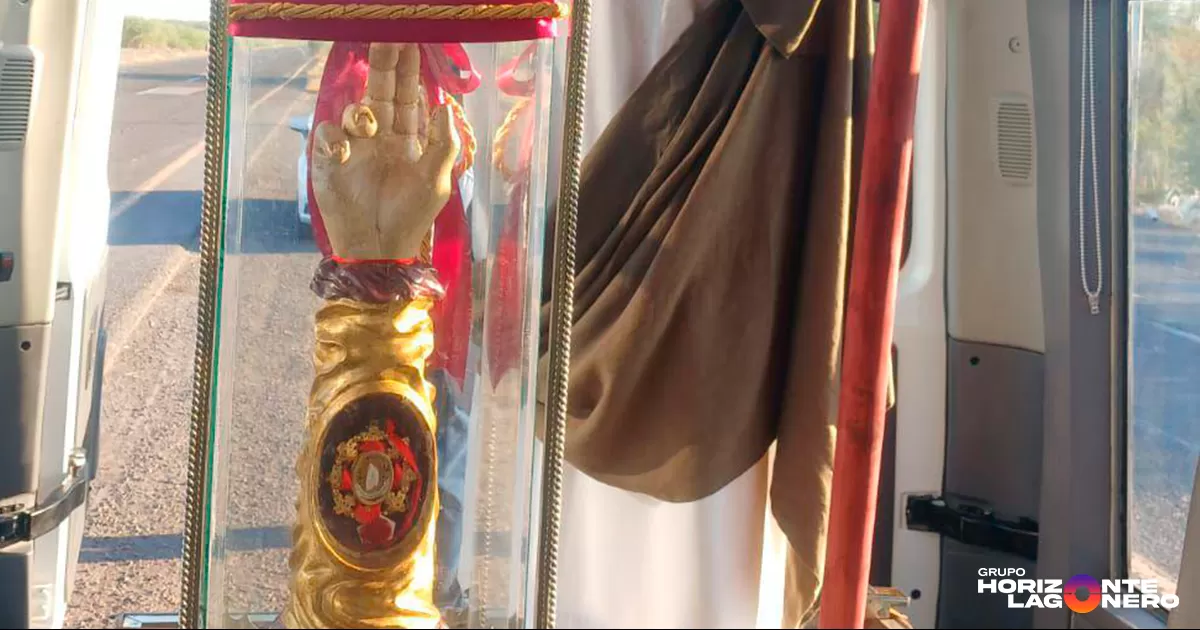 Llegan las Reliquias de San Judas Tadeo a La Laguna