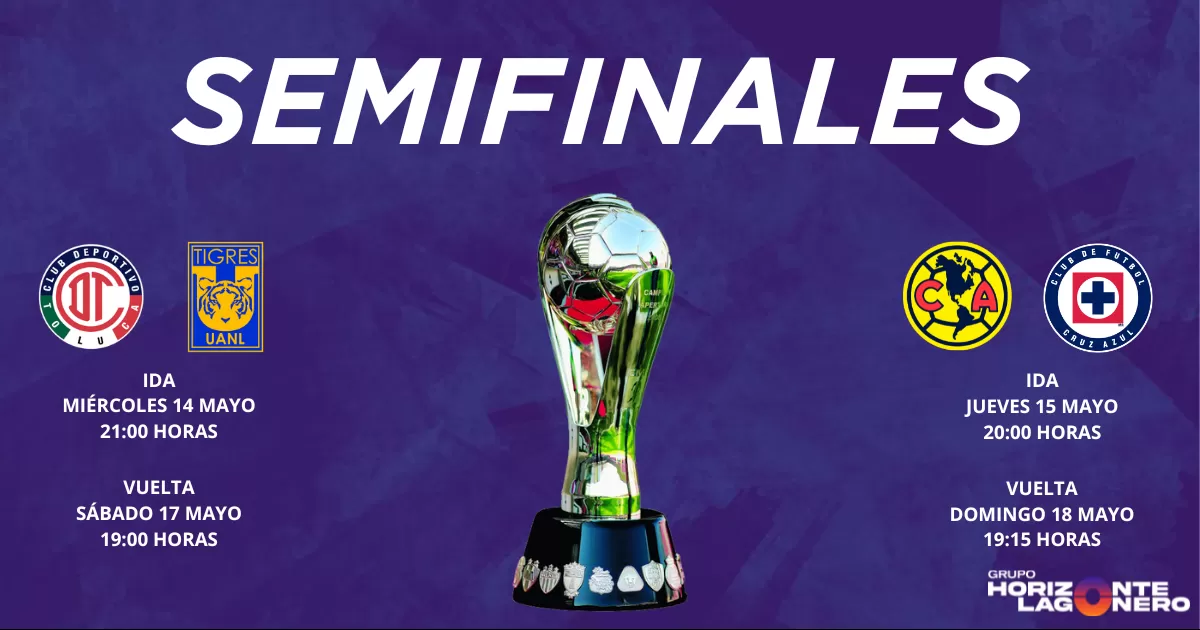 Listos los horarios de las semifinales