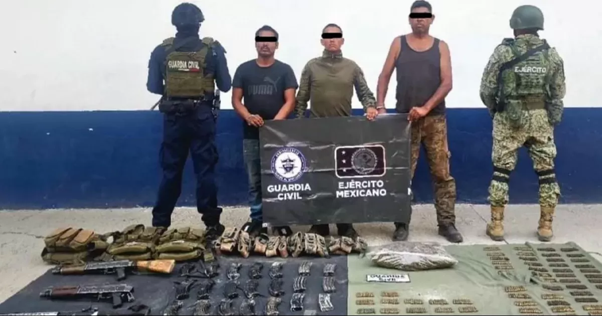 Ejército mexicano repele agresión y detiene a 3 presuntos integrantes del CJNG en Michoacán