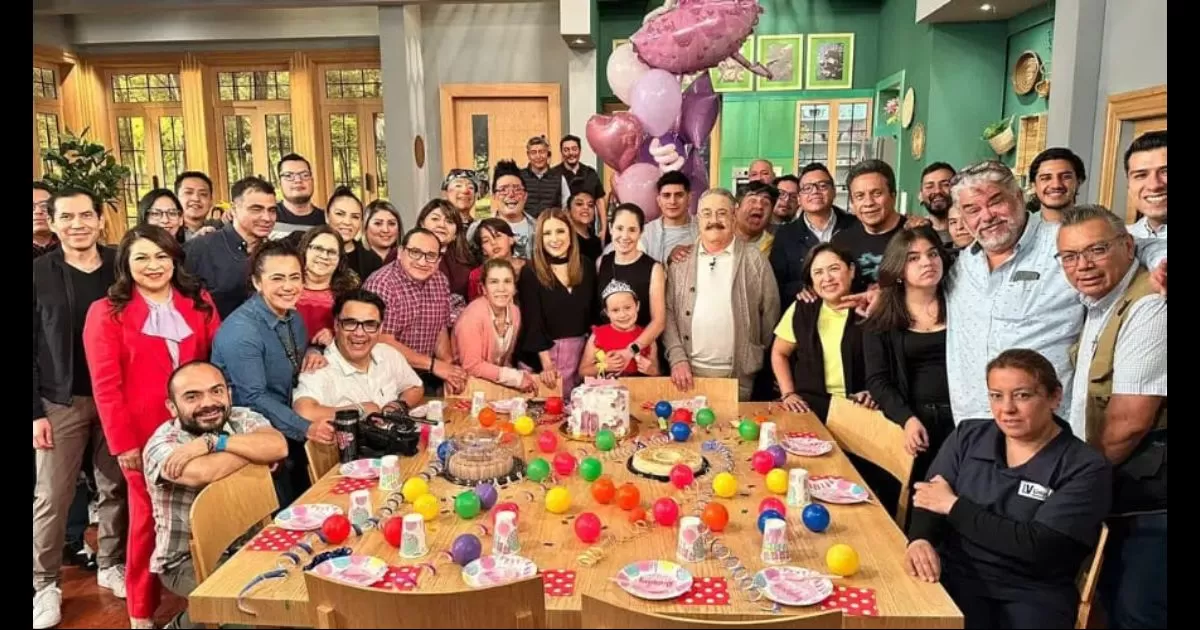 Festejan en Ventaneando el cumpleaños de la hija de Daniel Bisogno