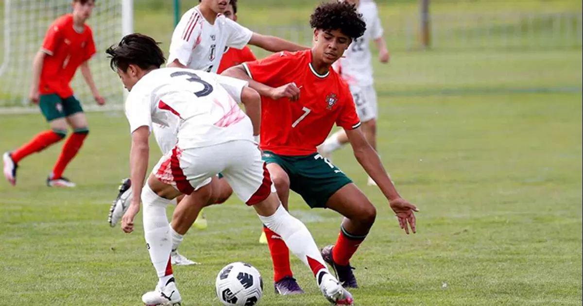 Juega Cristiano Ronaldo Junior sus primeros 26 minutos con la selección de Portugal