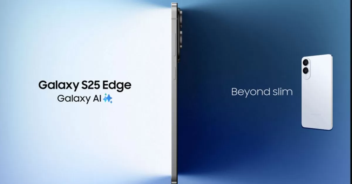 Equipado con el nuevo procesador Snapdragon 8 Elite, el Galaxy S25 Edge estÃ¡ diseÃ±ado para manejar tareas exigentes gracias a su IA integrada.