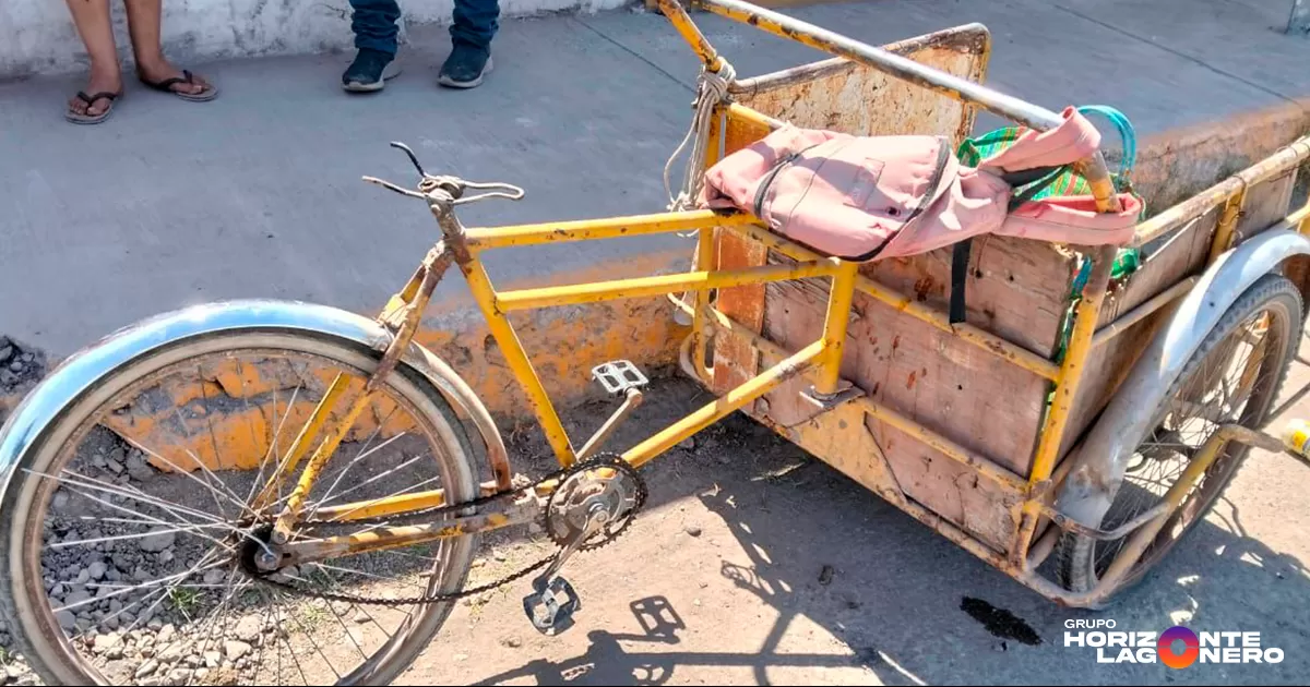 Adulto mayor termina lesionado tras ser atropellado en Gómez Palacio