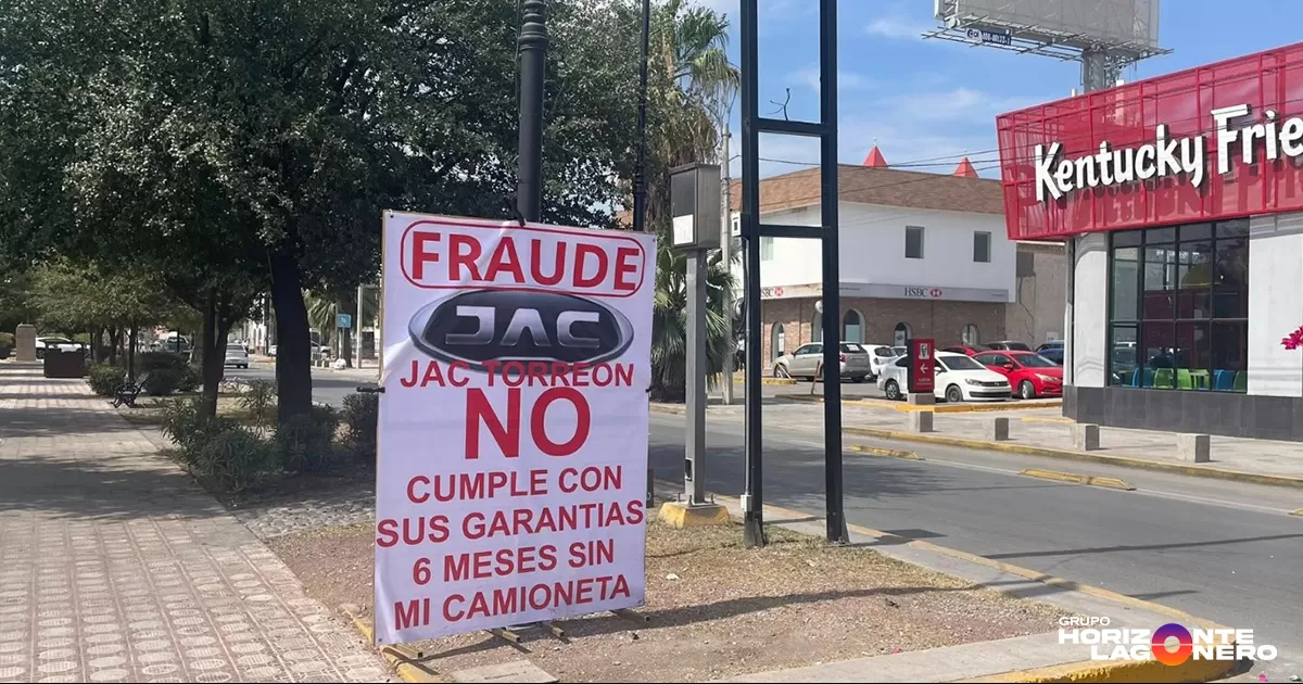 La camioneta ingresó al taller de la agencia JAC en Chihuahua el 9 de diciembre de 2024, donde se dictaminó una falla mecánica del motor.