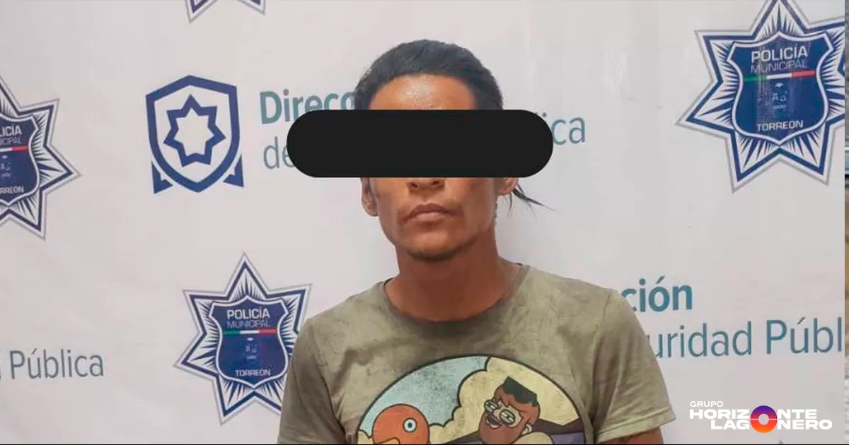 Lo detienen por posesión de narcóticos en Torreón