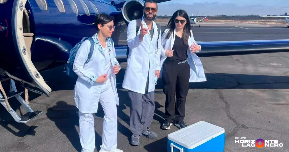 El operativo de traslado, coordinado por personal médico y de logística del IMSS, partió desde la ciudad de Torreón, Coahuila con destino a Culiacán, Sinaloa.