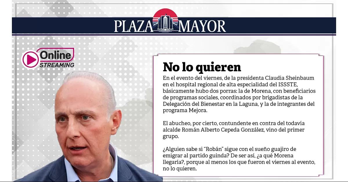 Sheinbaum fue vitoreada por Morena y Mejora en evento del ISSSTE. Abucheos a Cepeda, quien aspira a Morena, evidencian rechazo de bases.