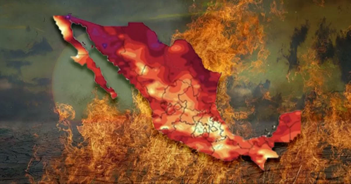 Conforme se aproxima el fenÃ³meno, ya se perfilan las Ã¡reas con mayor exposiciÃ³n al calor extremo