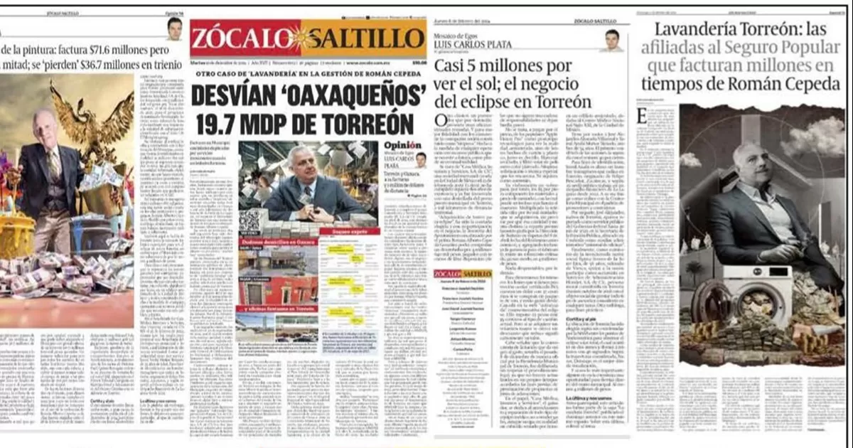 En sus columnas y con su trabajo de investigaciÃ³n periodÃ­stica el periodista Luis Carlos Plata ha documentado la gestiÃ³n de RomÃ¡n Cepeda.