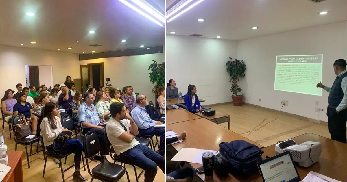 Capacitan a emprendedores en el tema de â€œRegÃ­menes fiscales para personas fÃ­sicasâ€.