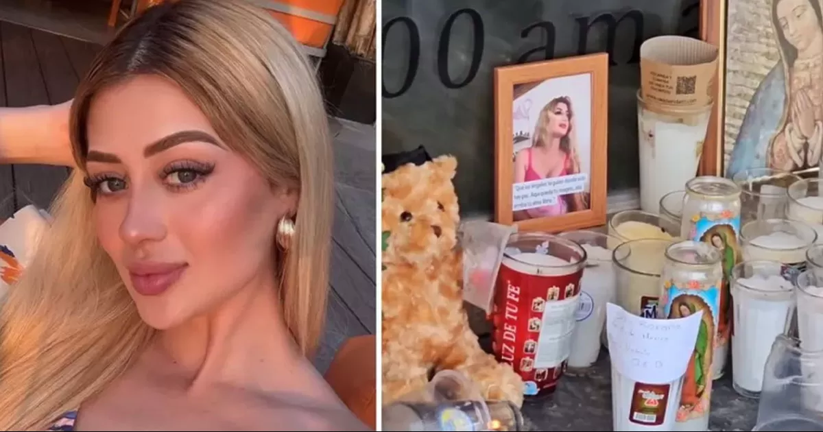 Madre e hija dejan ofrenda en salón de Valeria Márquez; la influencer apoyaba pagando clases a la pequeña