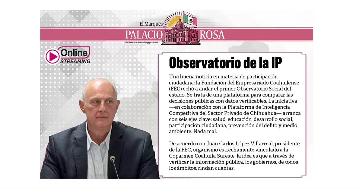 Observatorio de la IP