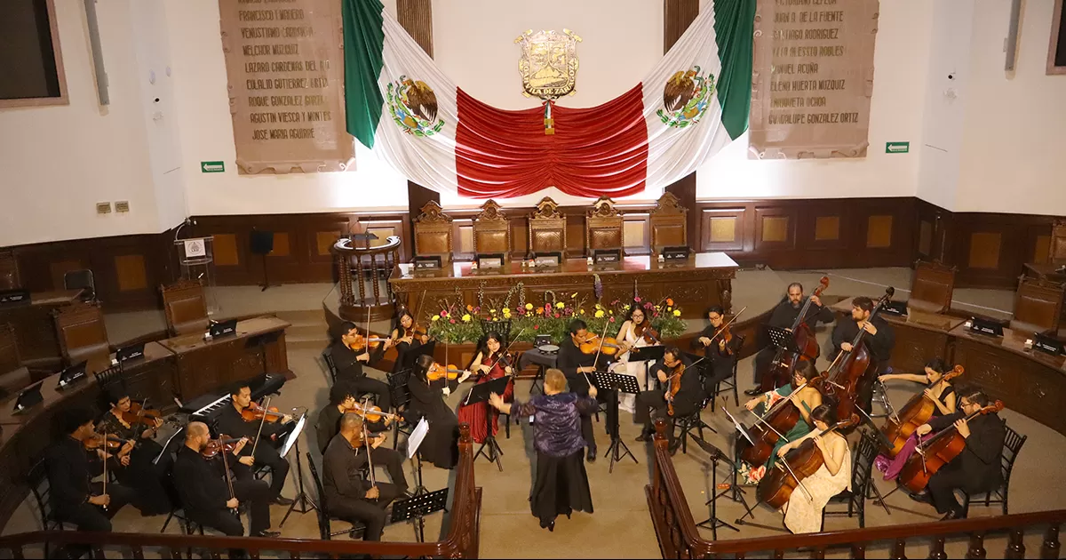 Se presenta Orquesta de Saltillo en Congreso de Coahuila