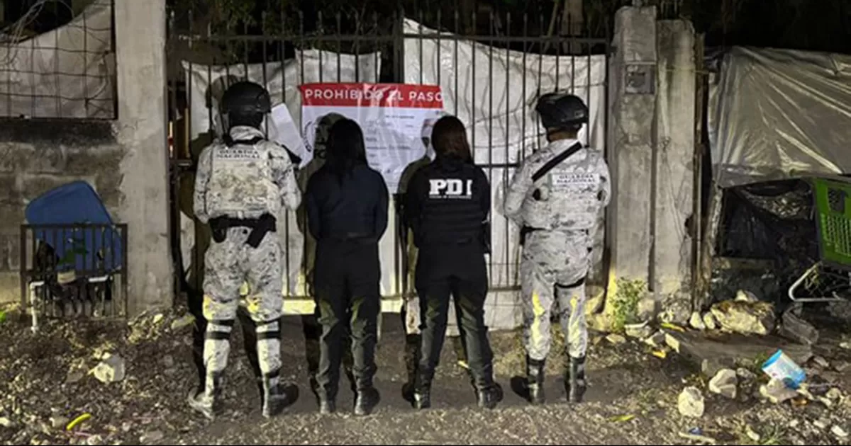 La FiscalÃ­a de Quintana Roo informÃ³ que en el rescate de los menores en el municipio de Benito JuÃ¡rez fueron detenidas dos personas
