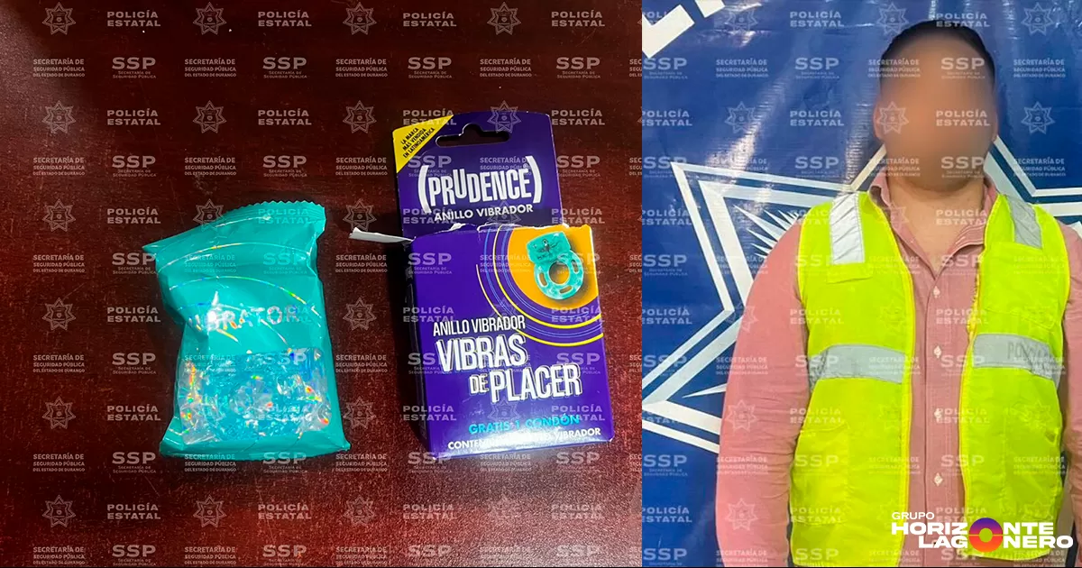 Trata de robar artículos eróticos en Gómez Palacio, lo descubren y lo detienen