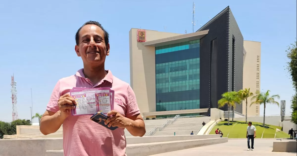 "Que la ciudadanía salga a votar y ejerza su derecho": Candidato Héctor de la Cruz