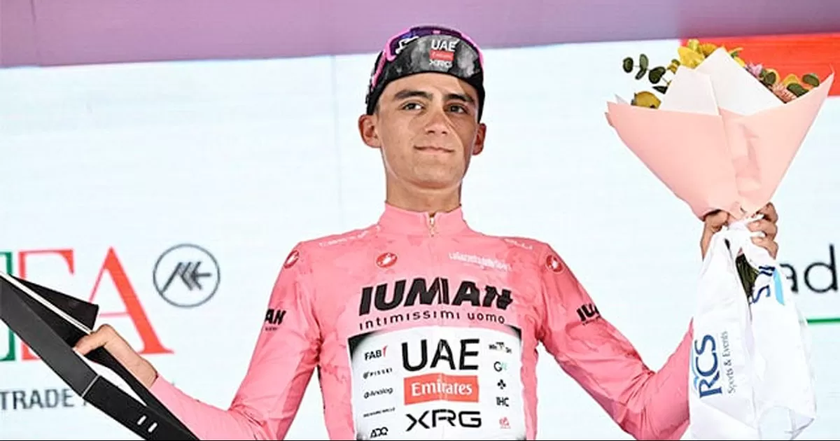 Isaac del Toro amplía su ventaja en la cima del Giro de Italia tras la decimotercera etapa