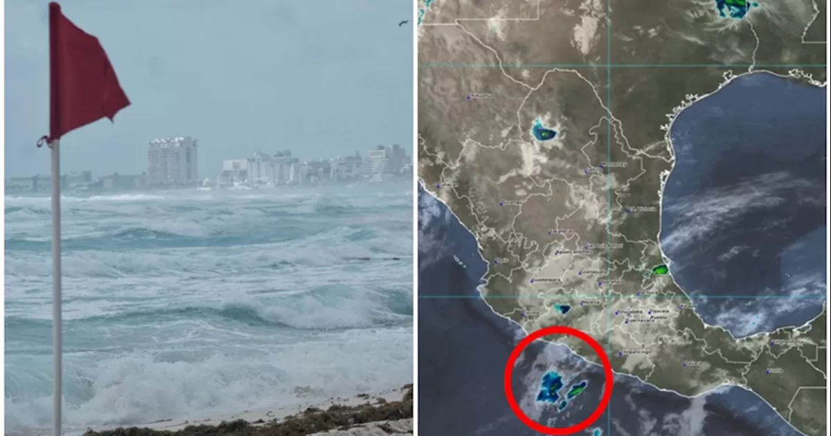 La autoridad meteorolÃ³gica detallÃ³ que el fenÃ³meno que llevarÃ¡ el nombre de Alvin se localiza en la frontera entre MÃ©xico y Guatemala