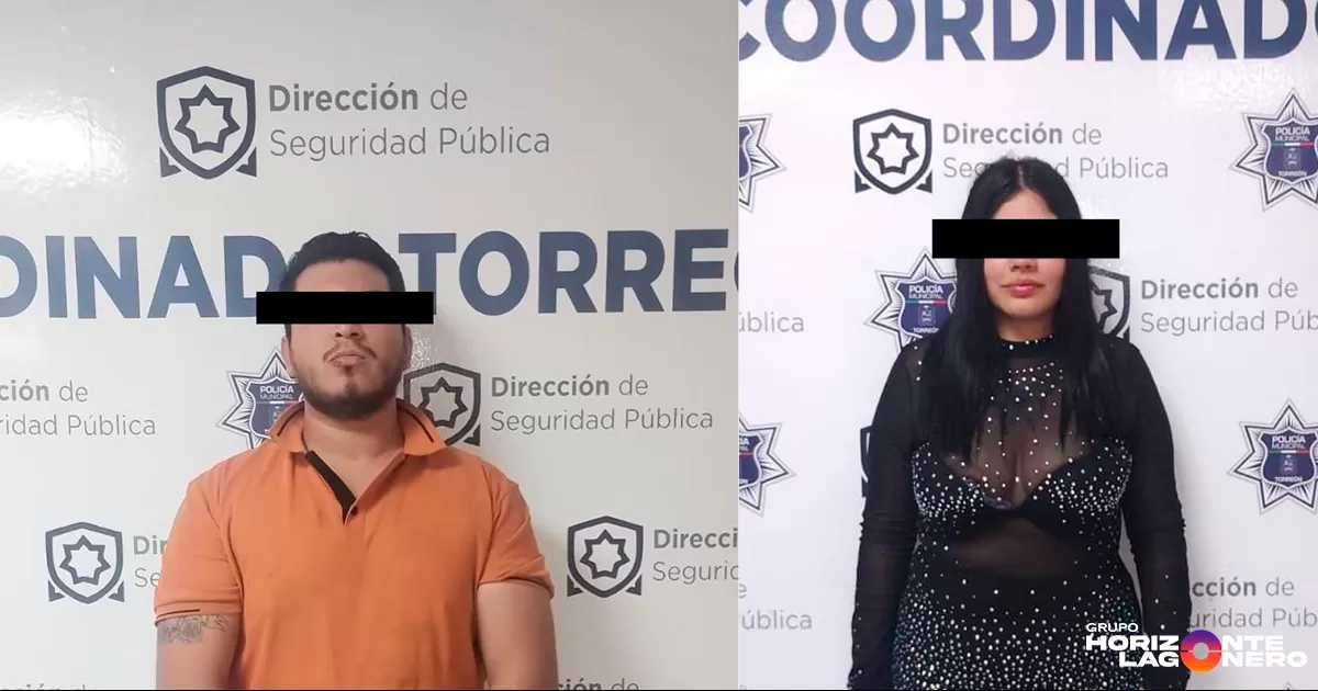 Detienen a dos por alterar el orden público en el Centro de Torreón