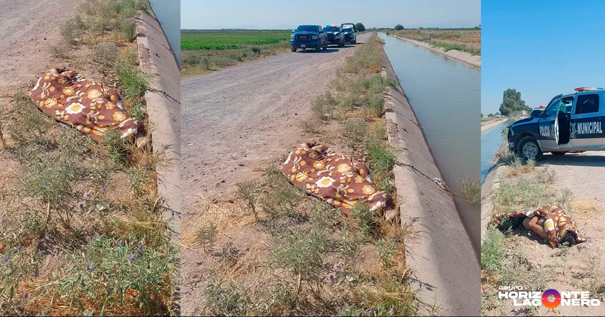 El hecho se registró el pasado domingo 25 de mayo cuando habitantes del ejido El Cambio, perteneciente a Matamoros, Coahuila, observaron el cuerpo.