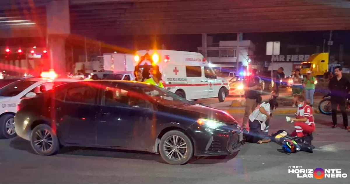 Motociclista de 18 años pierde la vida en accidente en Gómez Palacio