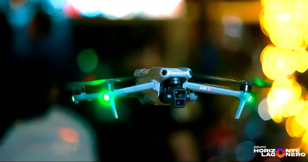 Vigilancia con drones reducen riñas en Torreón