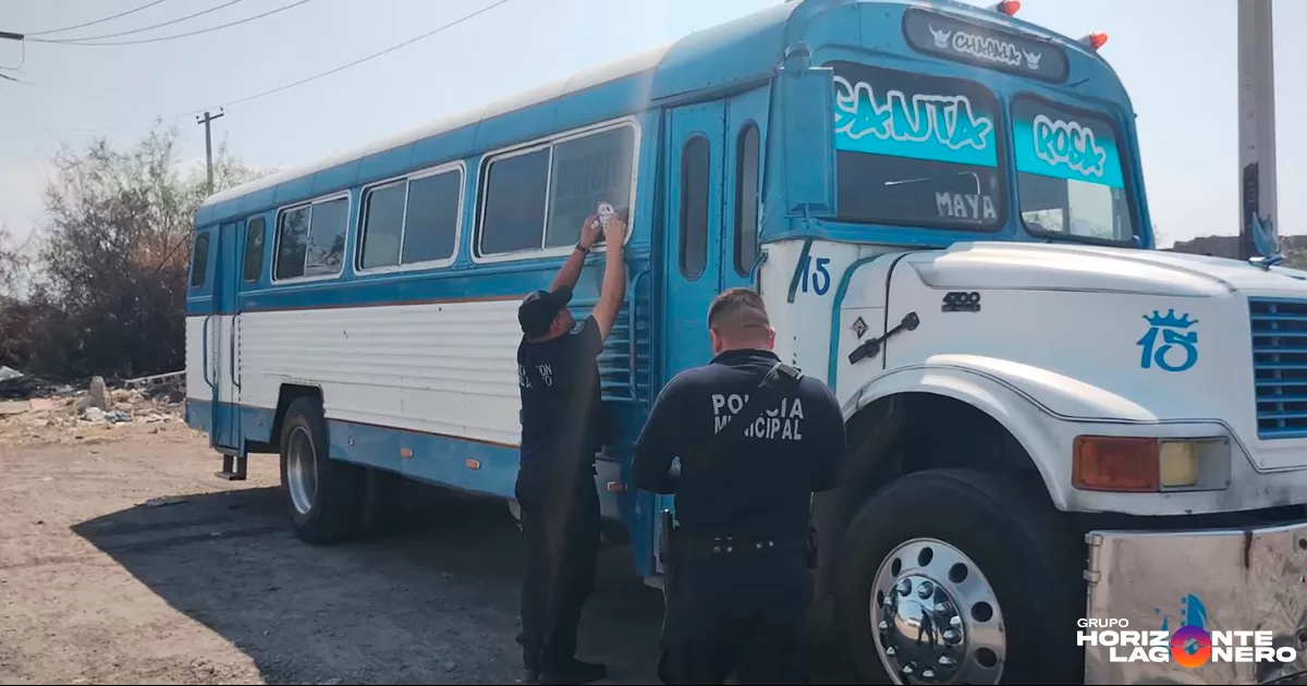 Van por ordenamiento en transporte público de Gómez Palacio