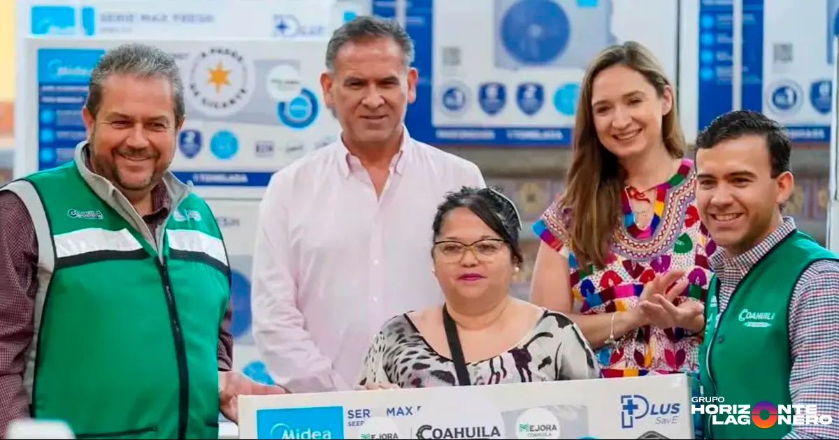 El programa de minisplits, que ya ha vendido más de mil unidades a nivel estatal, fue lanzado en Torreón hoy, 28 de mayo.