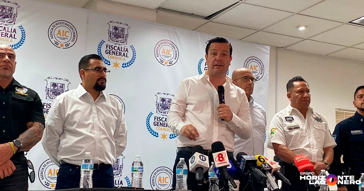 Baja incidencia delictiva en Coahuila declara Federico Fernández, fiscal general