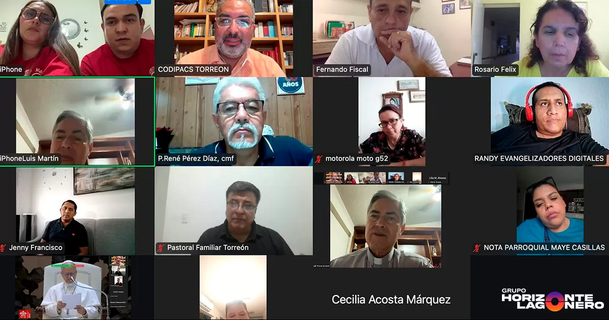 Realizan encuentro virtual de comunicadores católicos