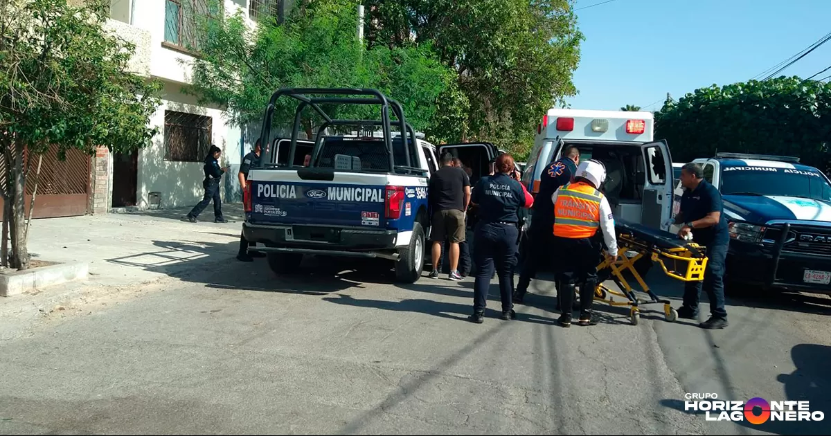 El accidente se registró la tarde del martes 27 de mayo en calle Eugenio Aguirre Benavides esquina con Ocampo en el Centro de la ciudad.