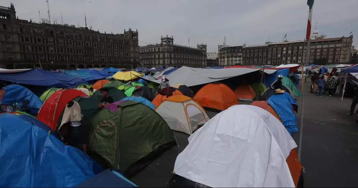 Sección 22 de la CNTE acuerda poner fin a paro de labores y plantón en CdMx